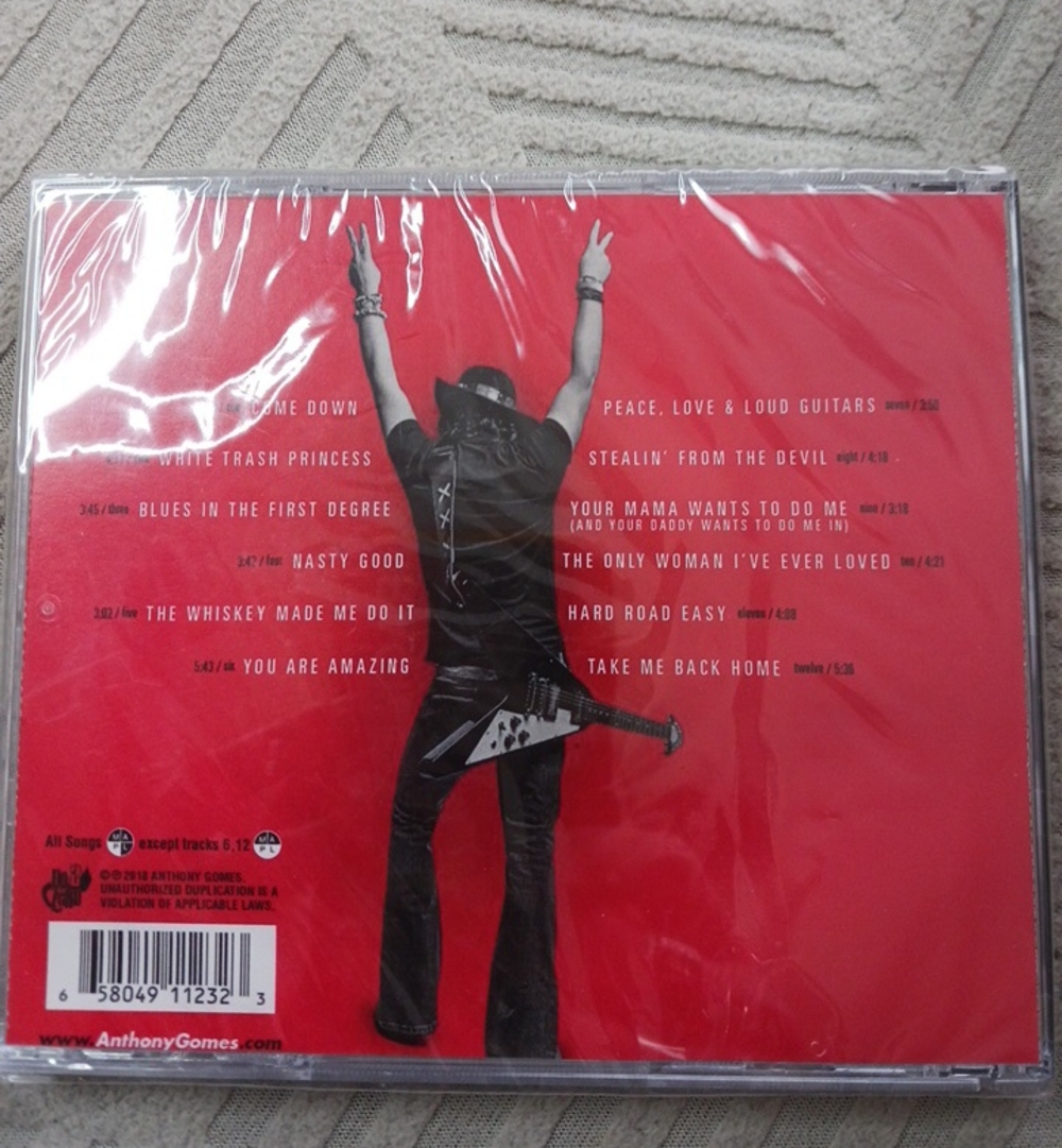 Anthony Gomes CD + Sticker Pack & Pick - Picture 3 of 8